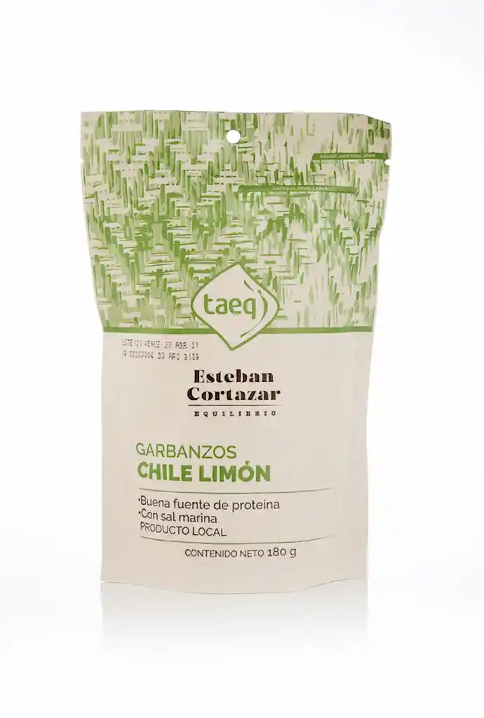 Taeq garbanzos de chile limón