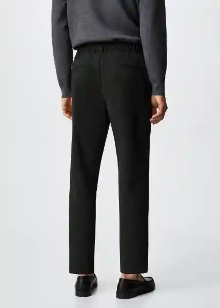 Pantalón Polen Dark Caza Talla 38 Hombre Mango