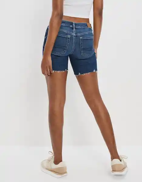 Short Mujer Azul Talla 8 400381267021 American Eagle