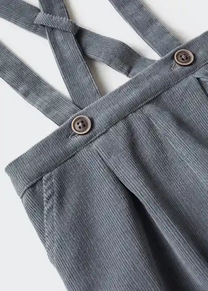 Short Tren Antracita Talla 61 Niños Mango