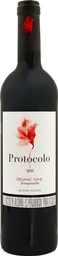 Protocolo Vino Tinto Tempranillo Ecológico