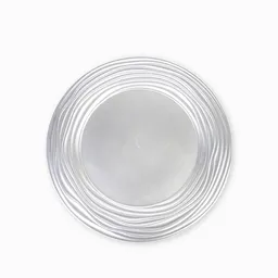 Ambiente Gourmet Plato Base Dahlia Plateado