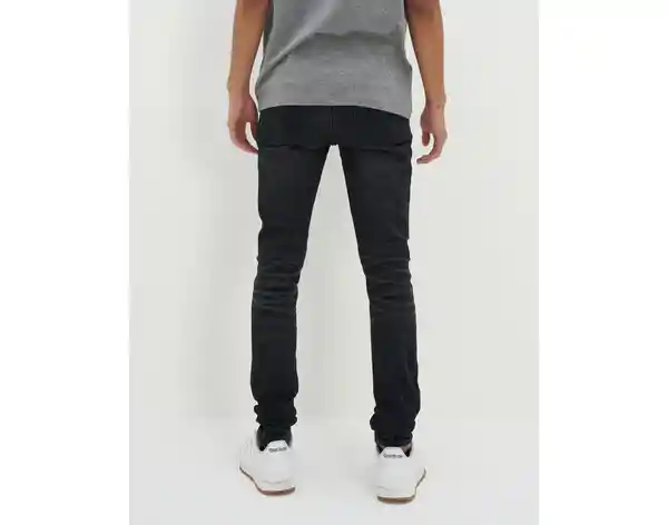 Jean Super Skinny Hombre Negro Talla 31 x 32 American Eagle