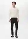 Pantalón Prato Negro Talla 38 Hombre Mango