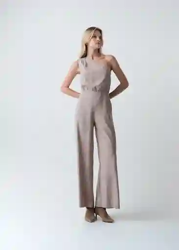 Enterizo Amelia Café Medio Talla L Mujer 563G368 Naf Naf