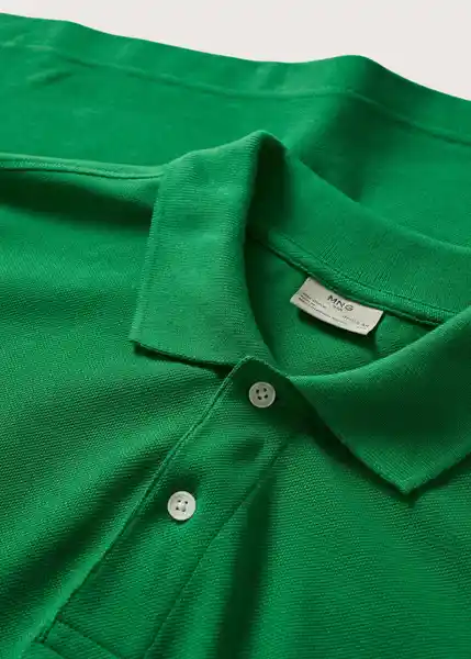 Polo Rea Verde Talla Xs Hombre Mango