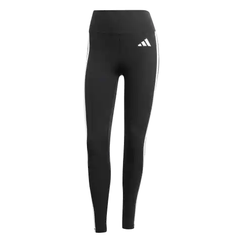 Adidas Licra Opt Ess 3S L Entrenamiento de Mujer Negro Talla S
