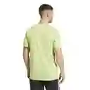 Adidas Camiseta Run It Tee Para Hombre Verde Talla L