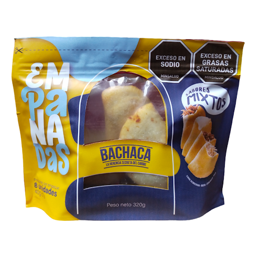 Empanadas Bachaca Mixta Paquete