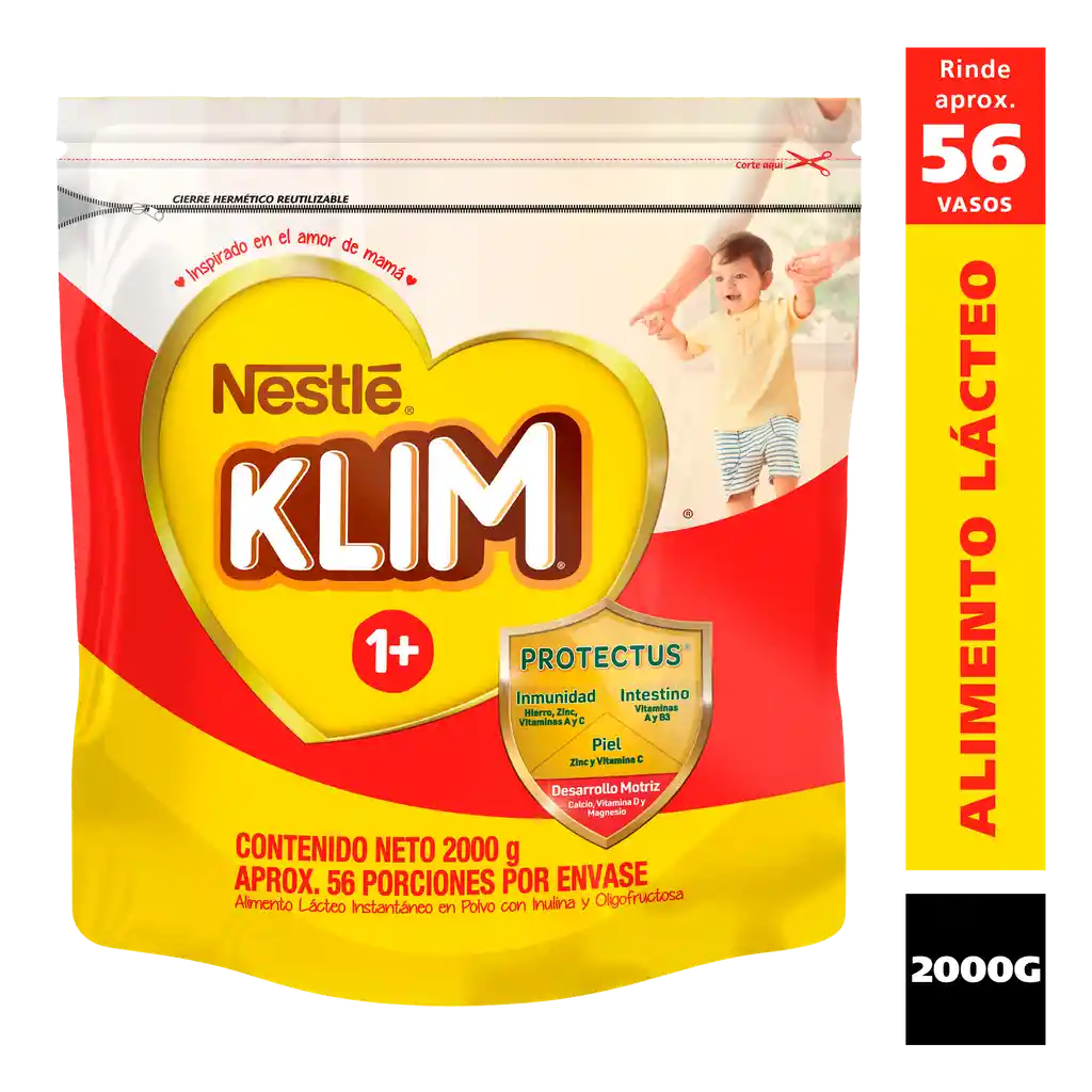 Alimento lácteo KLIM 1+ x 2000g