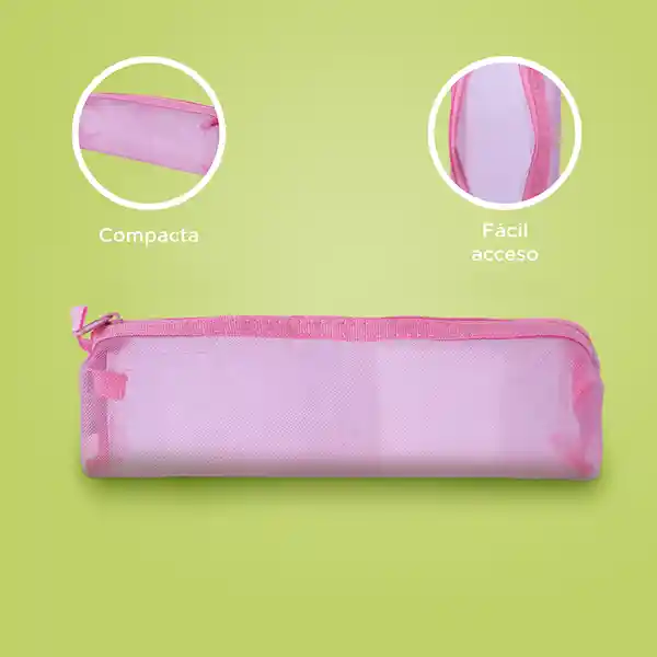 Cartuchera de Malla Serie Rosa Miniso