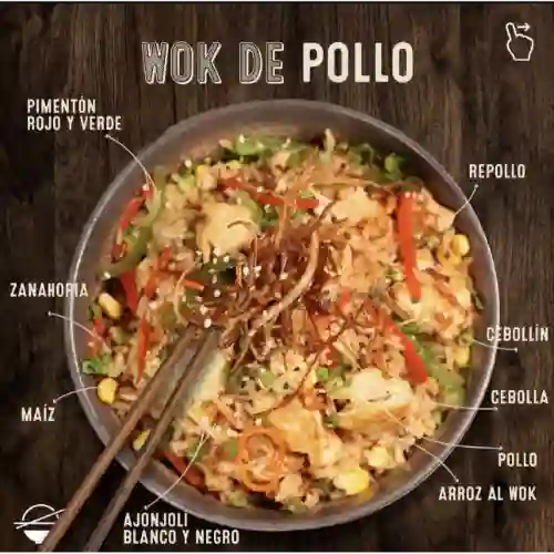 Wok de Pollo