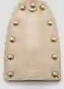 Llavero P Retro Beige Talla 99 Mujer Mango