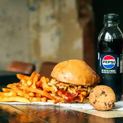 Combo dc burgers san valentín
