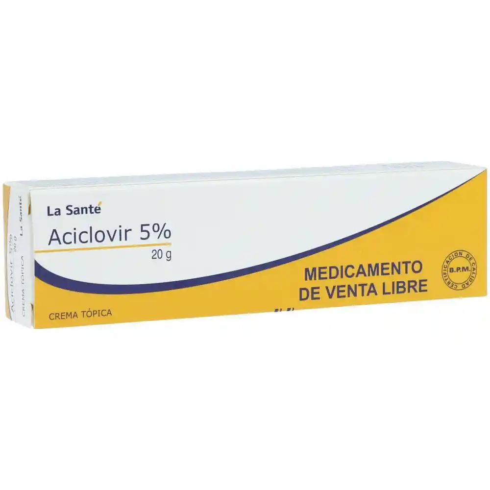 La Santé Aciclovir Crema Tópica (5 %)