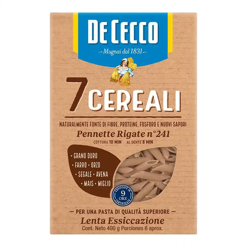 Penne Rigate 7 Cereali de Cecco