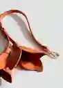 Llavero P Lirio Naranja Talla 99 Mujer Mango