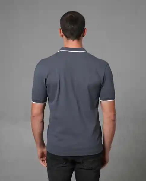 Camisa Tipo Polo Hombre Gris Talla M 190G001 Rifle