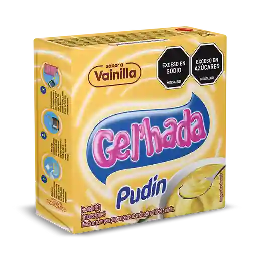 Pudín Vainilla Gelhada x 85gr