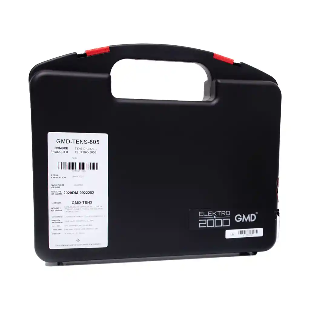 Tensiometro Digital Doble Canal Elektro 2000 Gmd Tens805