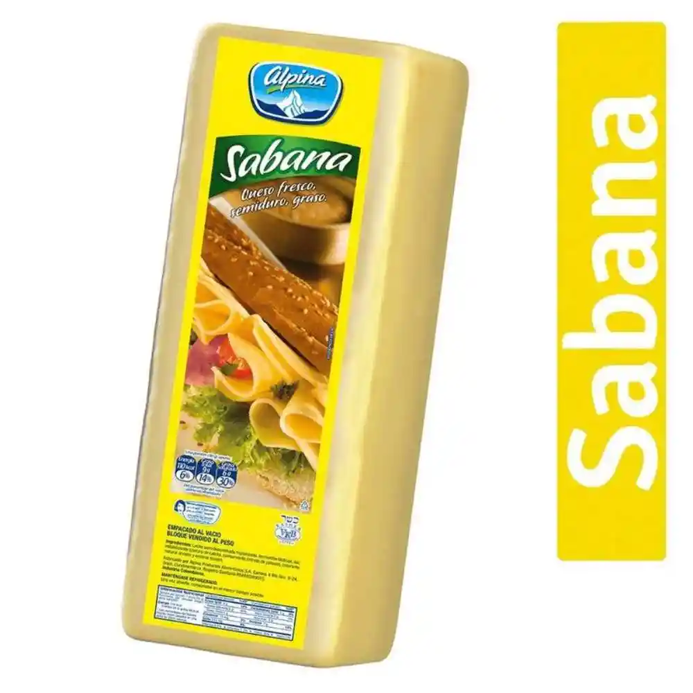 Queso Alpina Sabana Fresco