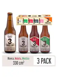 3 Cordilleras Cerveza Artesanal Surtida