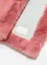 Abrigo Copito5 Rosa Talla 67 Niña Mango