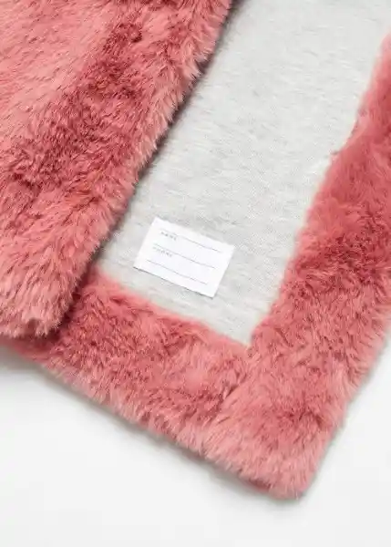 Abrigo Copito5 Rosa Talla 67 Niña Mango
