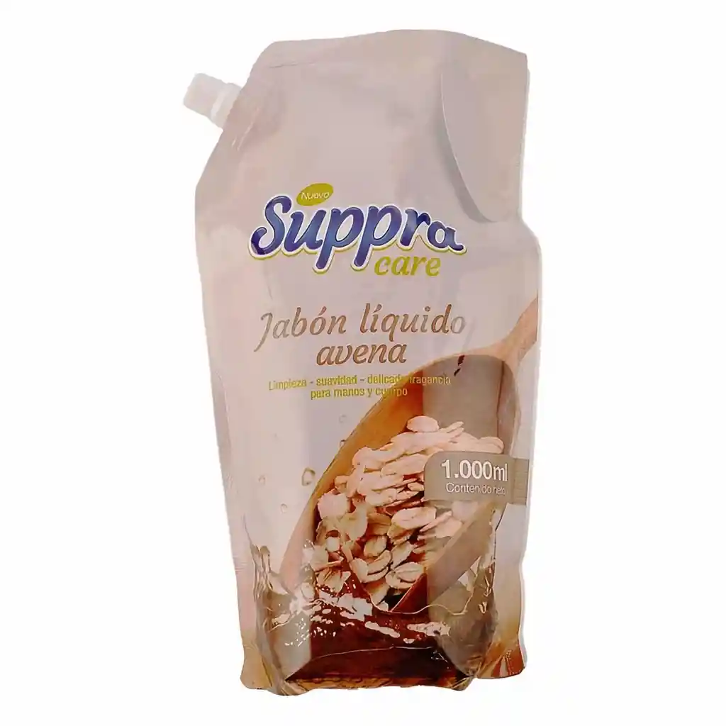 Suppra Care Jabón Líquido Avena