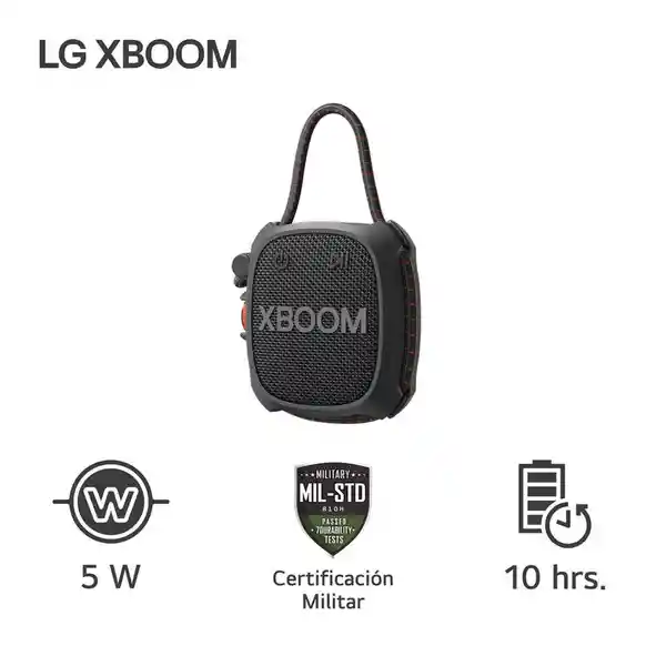 JVC Parlante Boombox de 50W IP Black