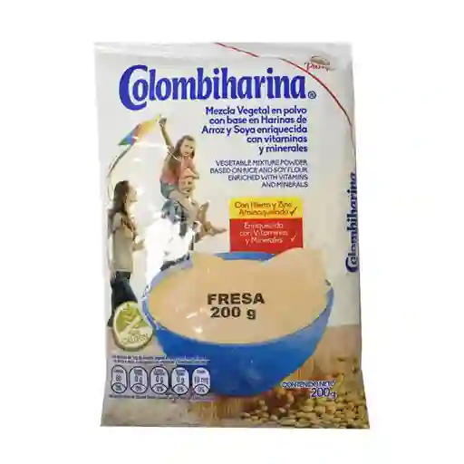Colombiharina Mezcla Vegetal en Polvo Sabor a Fresa