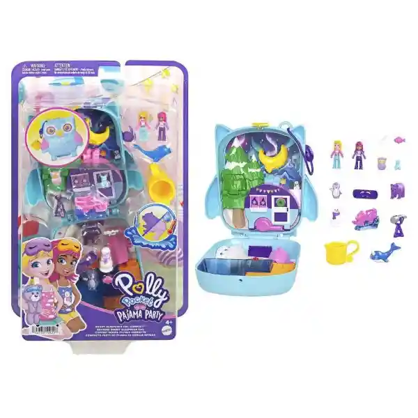 Mini Muñeca Polly Pocket Pijama Party