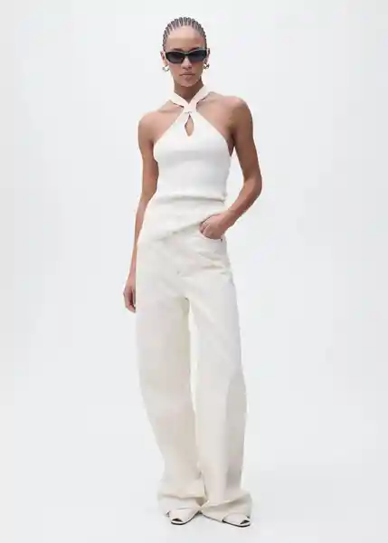 Top Wannabe Crudo Talla S Mujer Mango