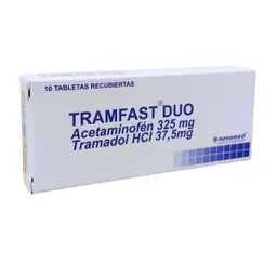 Tramfast Duo Acetaminofen/tramadol 325/37.5 Mg