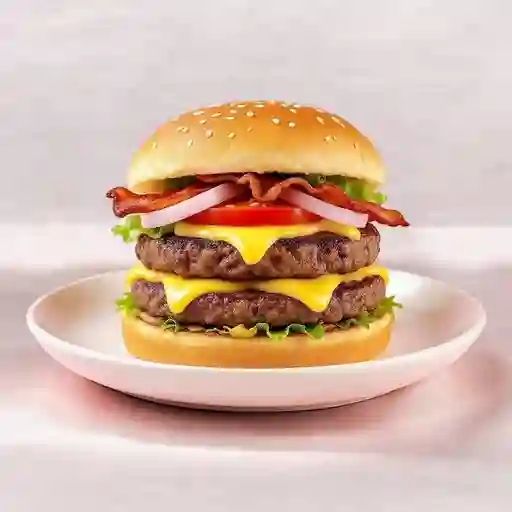 Burger Hawaian Bacon