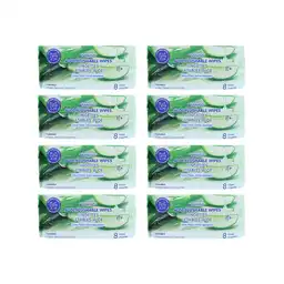 Toallita Desechables Con Aloe Serie Miniso