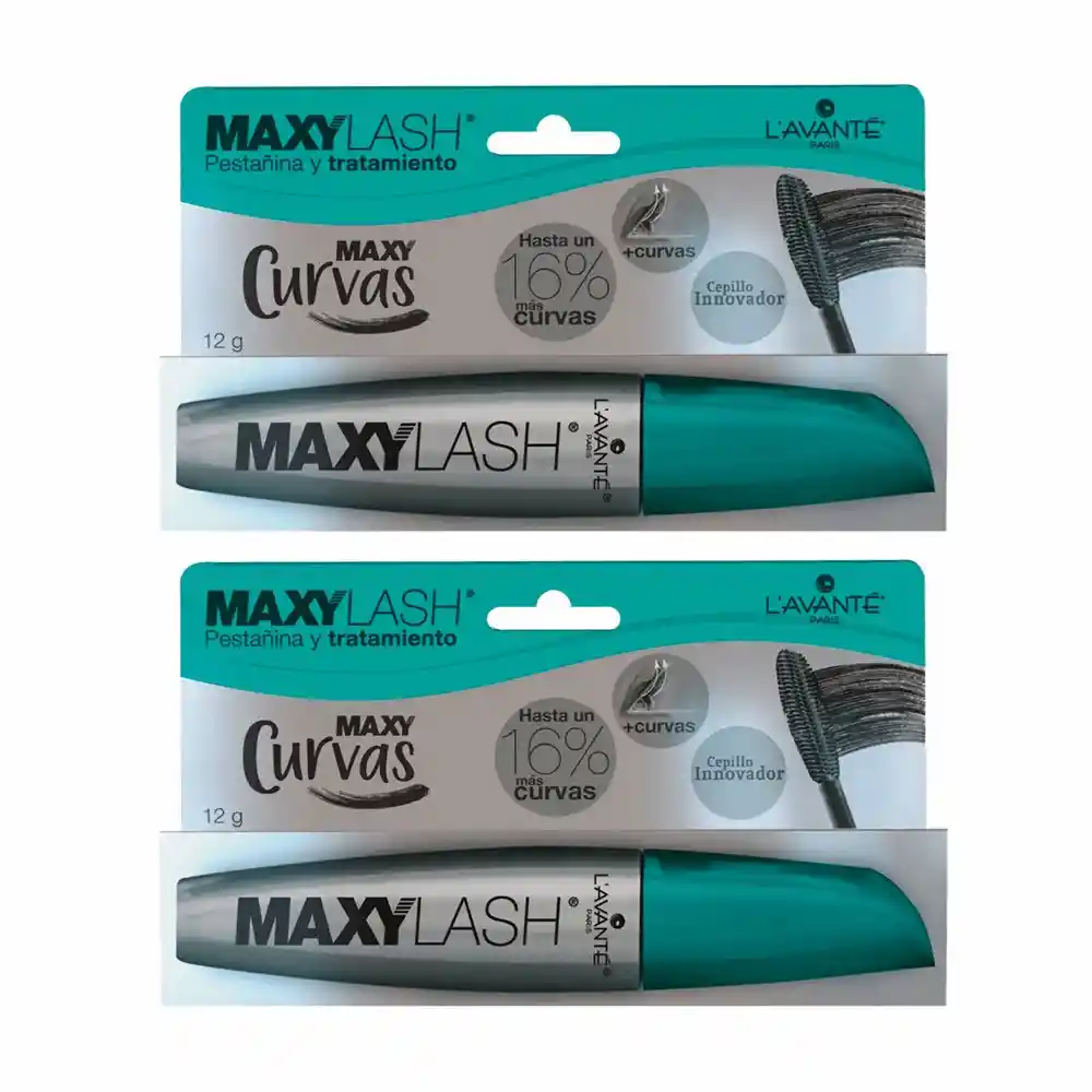 Maxylash Pack Pestañina Maxy Curvas
