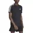 Adidas Camiseta Tr-Es Base 3S T Para Hombre Negro Talla S