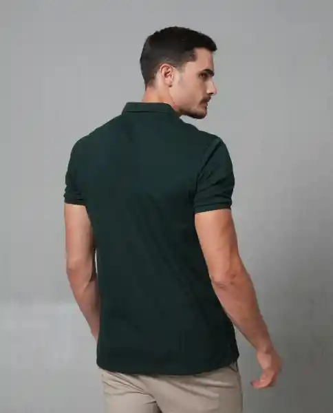 Camiseta Polo Hombre Verde Talla XXL 199G101_VER196050 Rifle