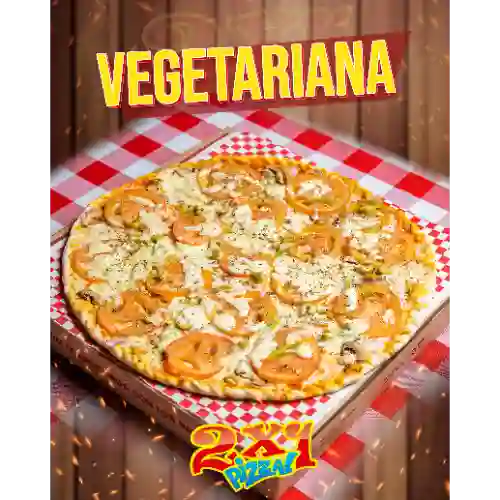 2X1 Pizza 38Cm Vegetariana