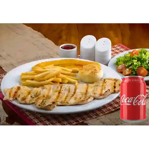 Combo Filete de Pollo +Cocacola Orig 330 ml