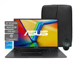 Computador Portátil Asus Vivobook 16” X1605za-mb928w Intel Core I5 / 8gb / 1tb / Morral + Mouse