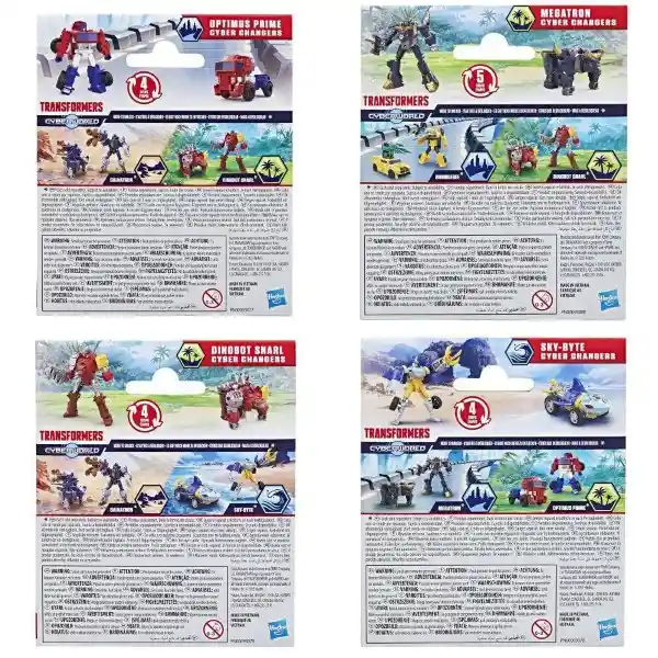 Transformers Figura Acción Cyber Changers Surtido Cyber Changers