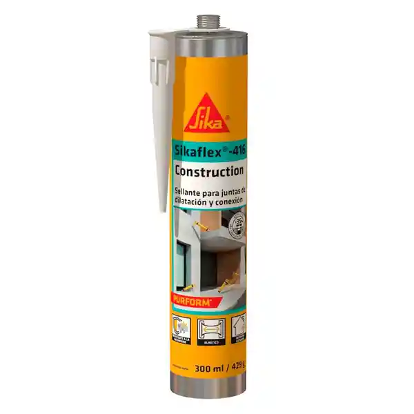 Sikaflex Silicona 416 Construction Gris