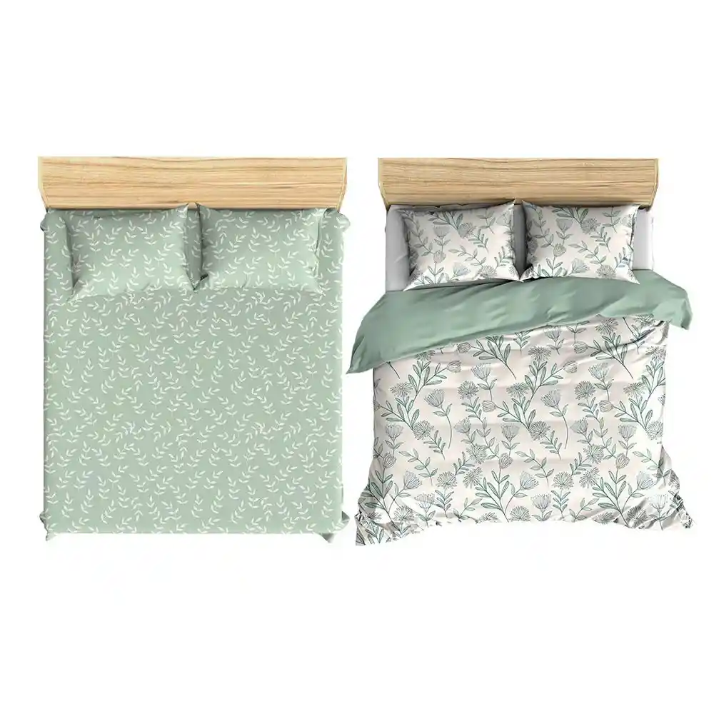 Edredon + Semi Juego Floxy e Estampado