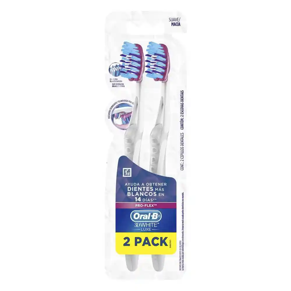 Oral-B Cepillo Dental 3D White Luxe Pro