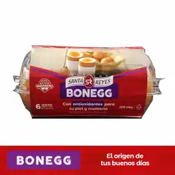 Santa Reyes Huevos A y AA Bonegg Rojos