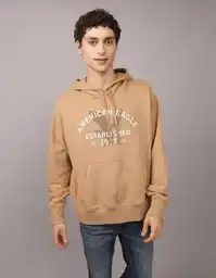 Buzo Hombre Café Talla: SMALL 2433222 American Eagle