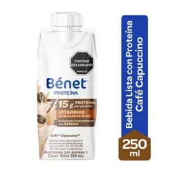 Benet Bebida con Proteína Capuccino