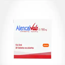 Alencal Vals Tabletas Recubiertas 160 Mg